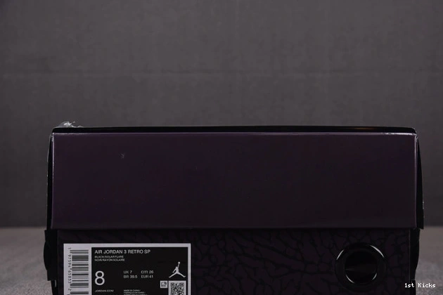 1st Kicks Shoes fn0344- 1521 AllSeason 3 x air j balvin jordan black 1112